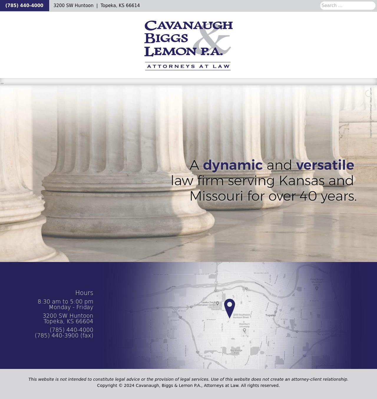 Cavanaugh & Lemon, PA - Topeka KS Lawyers