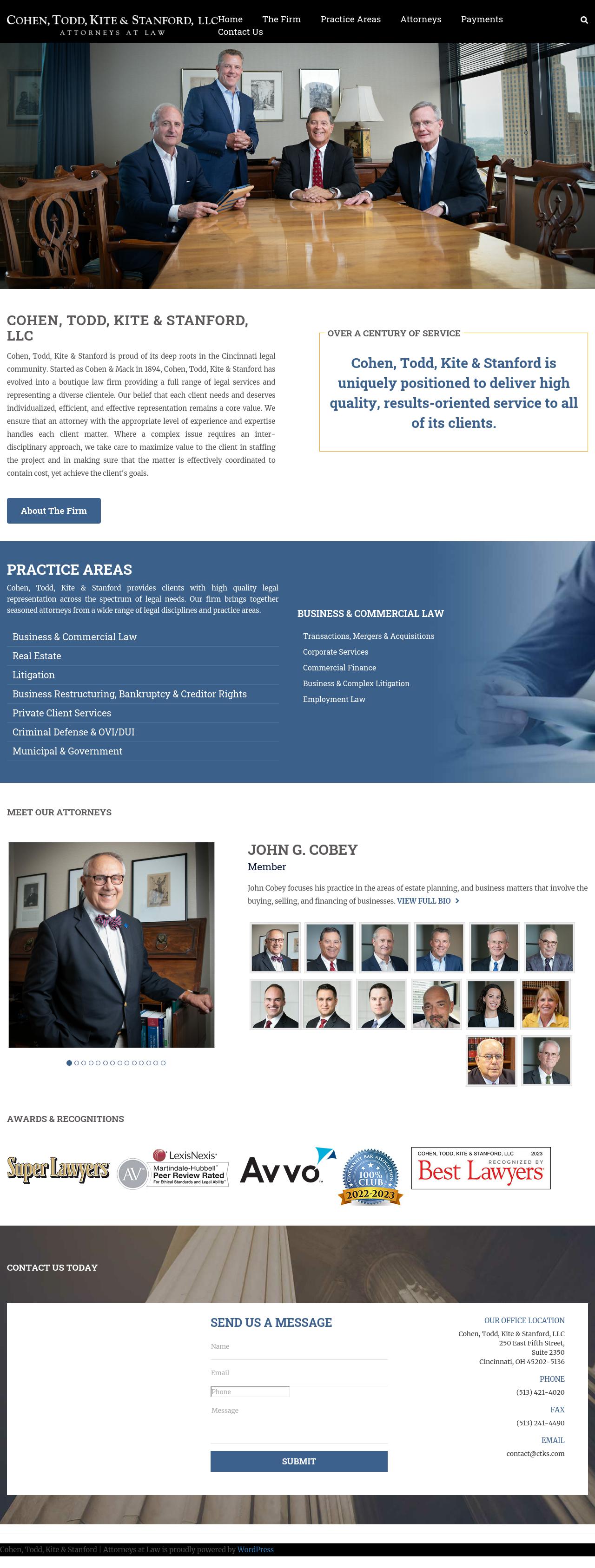 Cohen, Todd, Kite & Stanford, LLC - Cincinnati OH Lawyers