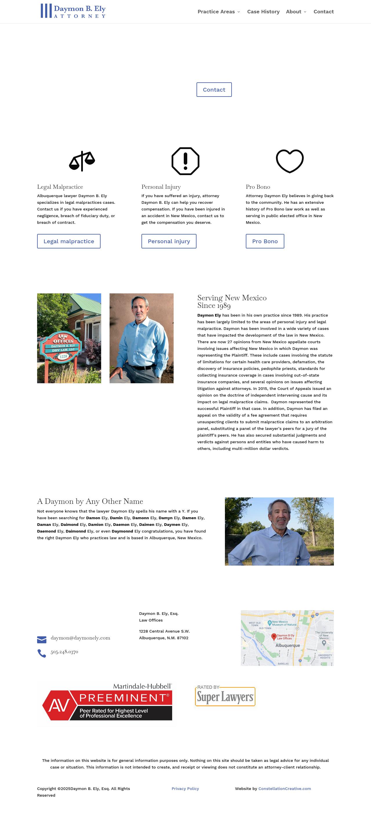 Ely Daymon B - Albuquerque NM Lawyers