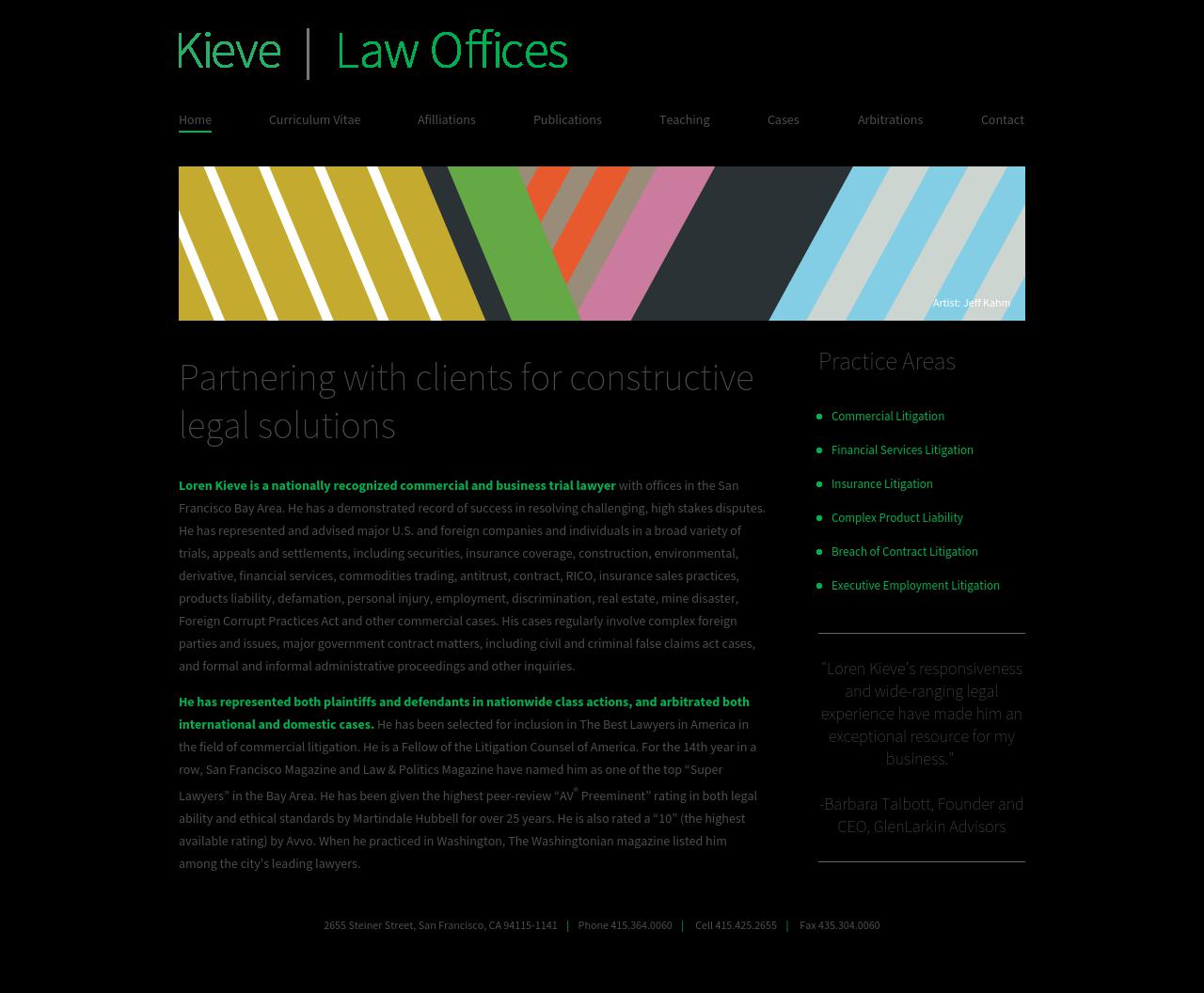 Kieve Law Offices - San Francisco CA Lawyers