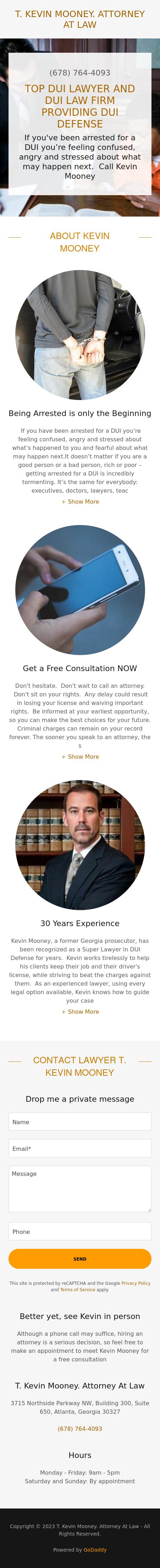 T. Kevin Mooney - Atlanta GA Lawyers