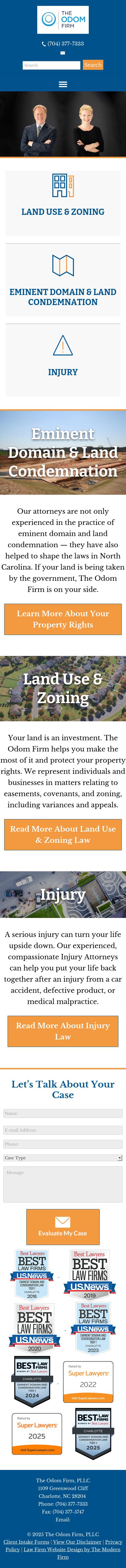 The Odom Firm, PLLC - Charlotte NC Lawyers