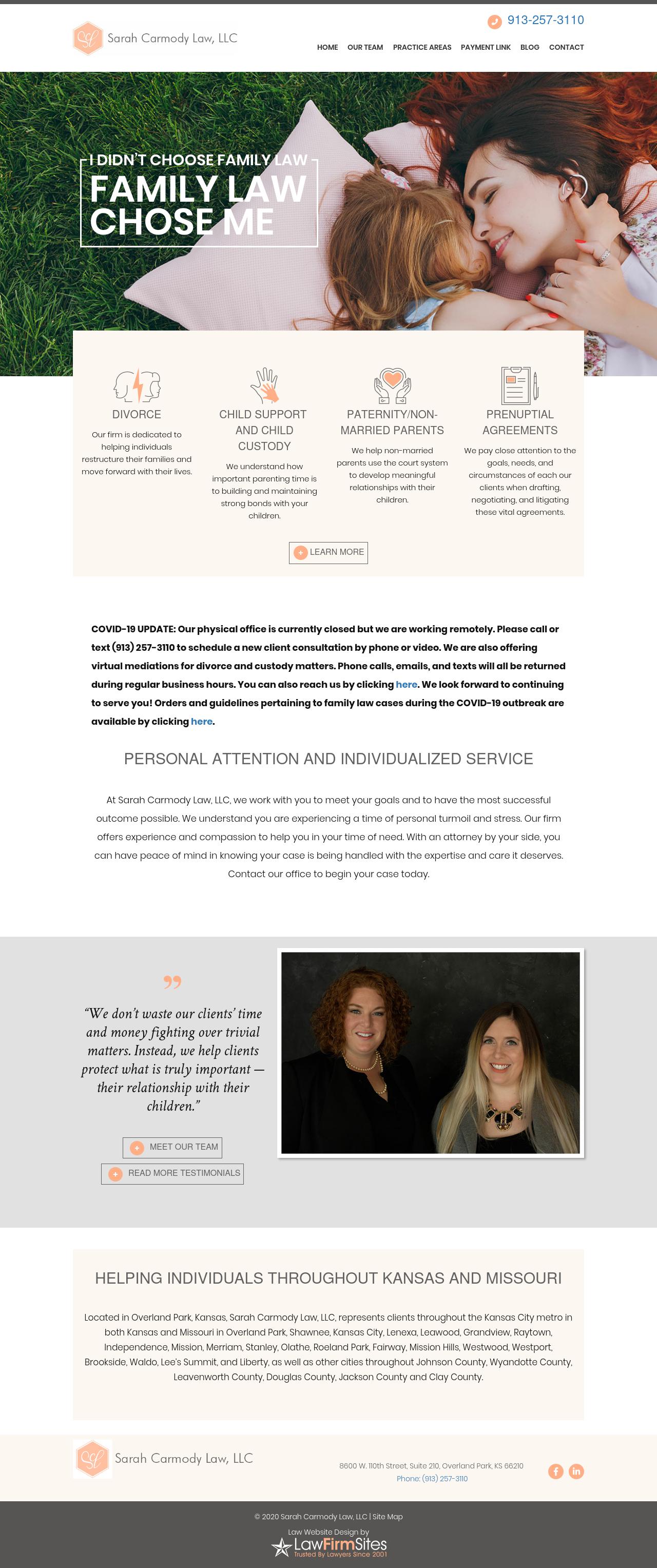 Sarah Carmody Law, LLC - Leawood KS Lawyers