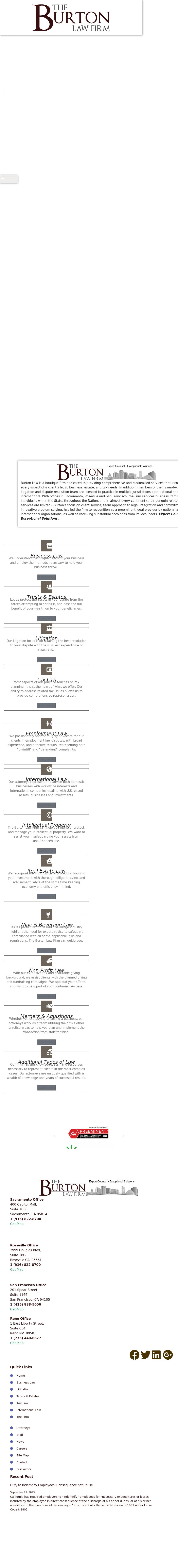 The Burton Law Firm - Roseville CA Lawyers